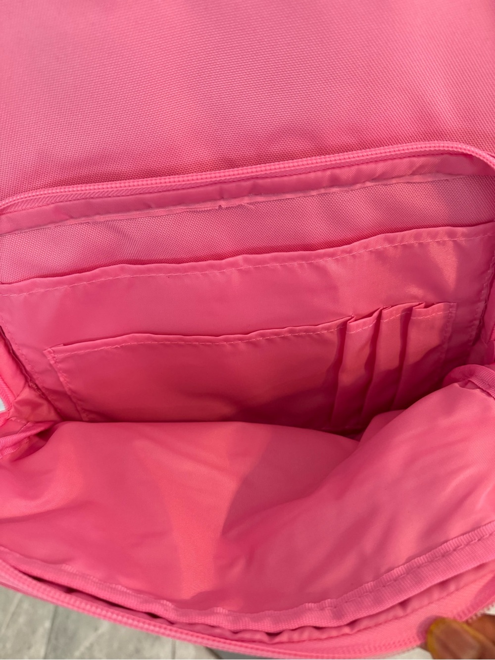 New womens Converse Pink Backpack with Detachable Pouch - Picture 8 of 9